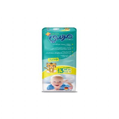 Merci-Baby Diaper  Midi Size 26  Pcs5packs with wet wipe
