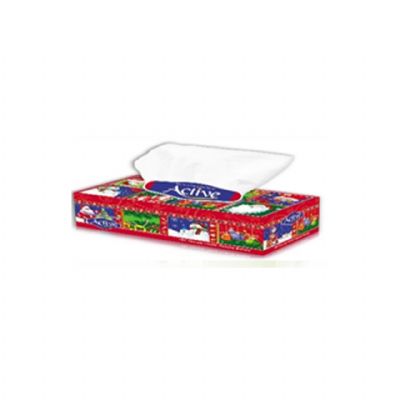 Active Facial Tissue 150 × 2ply tissues 48 packs - Fantasy Series