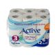 Active Toilet Paper PTP 12 roll 6 packs 115 sheets*3 ply