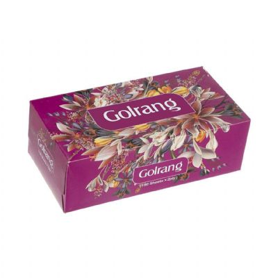 Golrang Facial Tissue 150 × 2ply tissues 48 packs