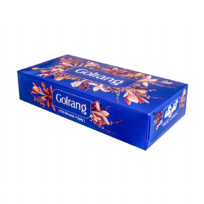 Golrang Facial Tissue - 100 × 2ply tissues 72 packs